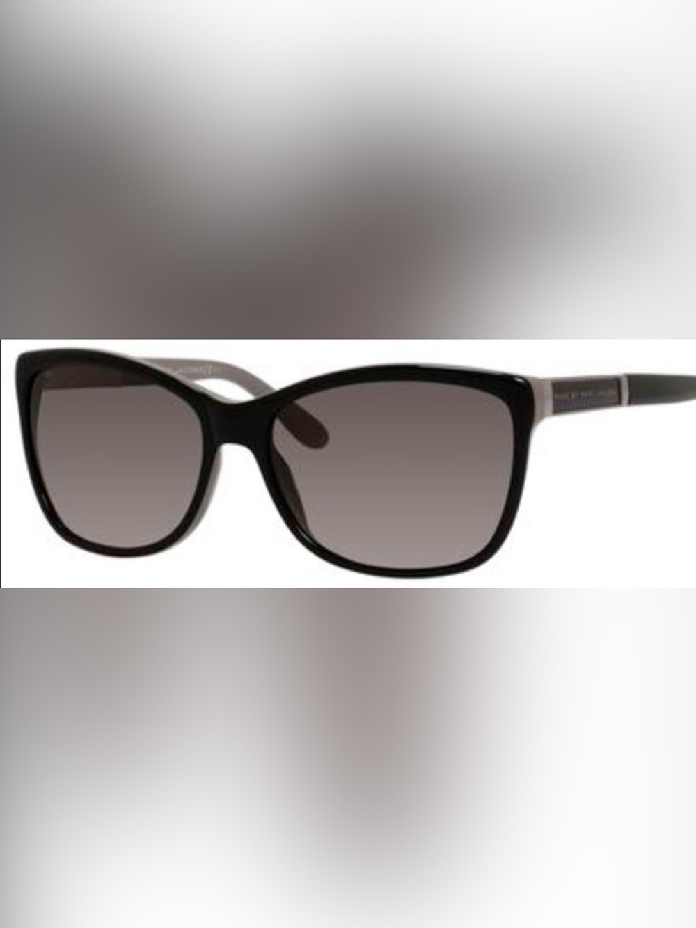 Marc Jacobs Black Frame Sunglasses with Gray Lenses